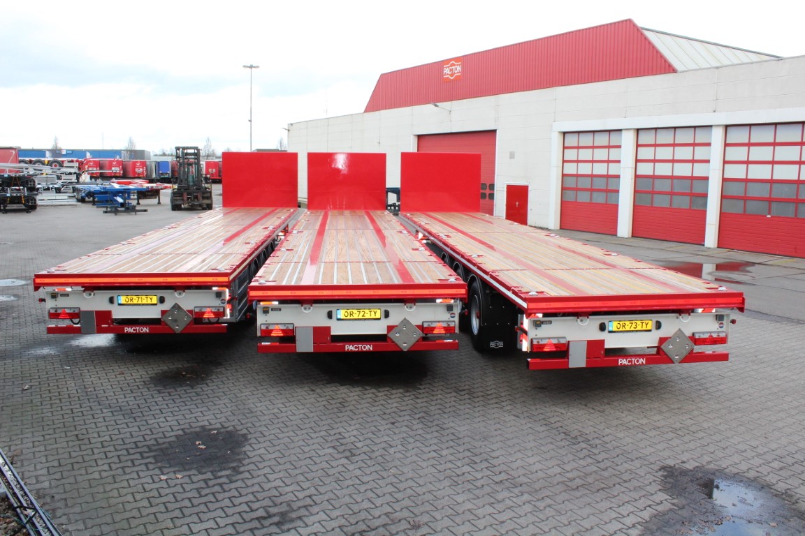 FOURTEEN PACTON SEMI-TRAILERS FOR LOGI TRANS.