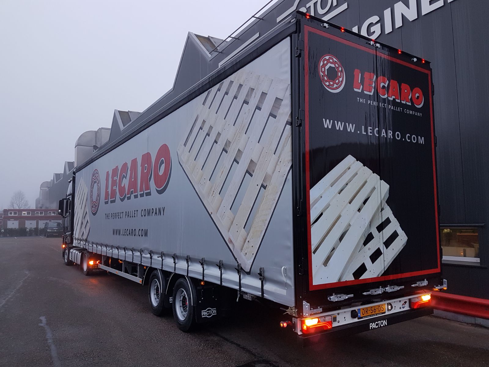 BIAXIAL MEGA SEMI-TRAILER FOR LECARO