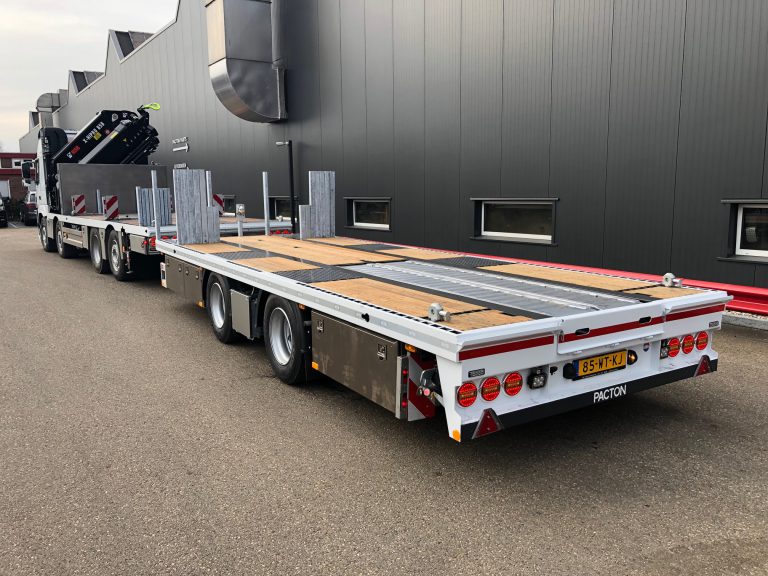 OPTIMAL UTILISABLE PACTON CENTRE AXLE DRAWBAR TRAILER FOR SIERS OLDENZAAL