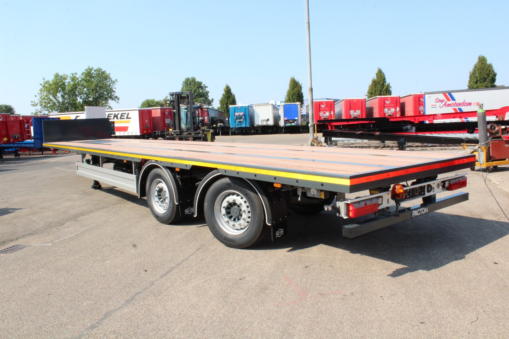 DUO PACTON OPEN TRAILERS FOR VOGELZANG ROOF UNITS