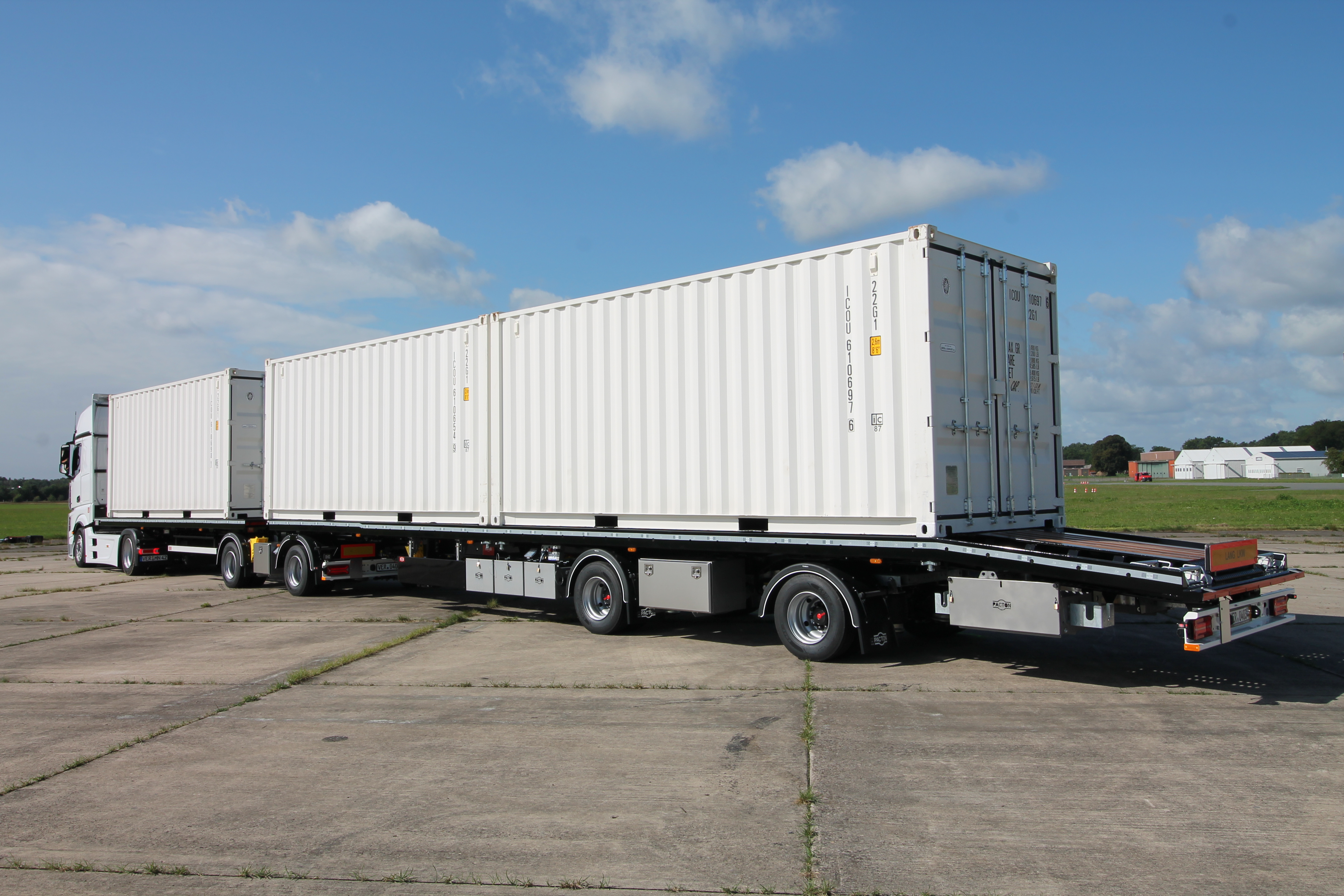 B-DOUBLE CONTAINER CHASSIS
