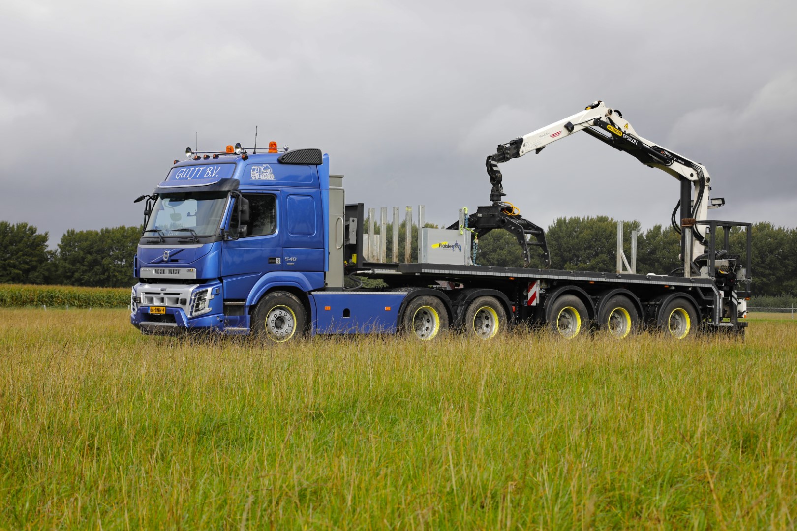 KRAANOPLEGGER voor vaste kraanopbouw